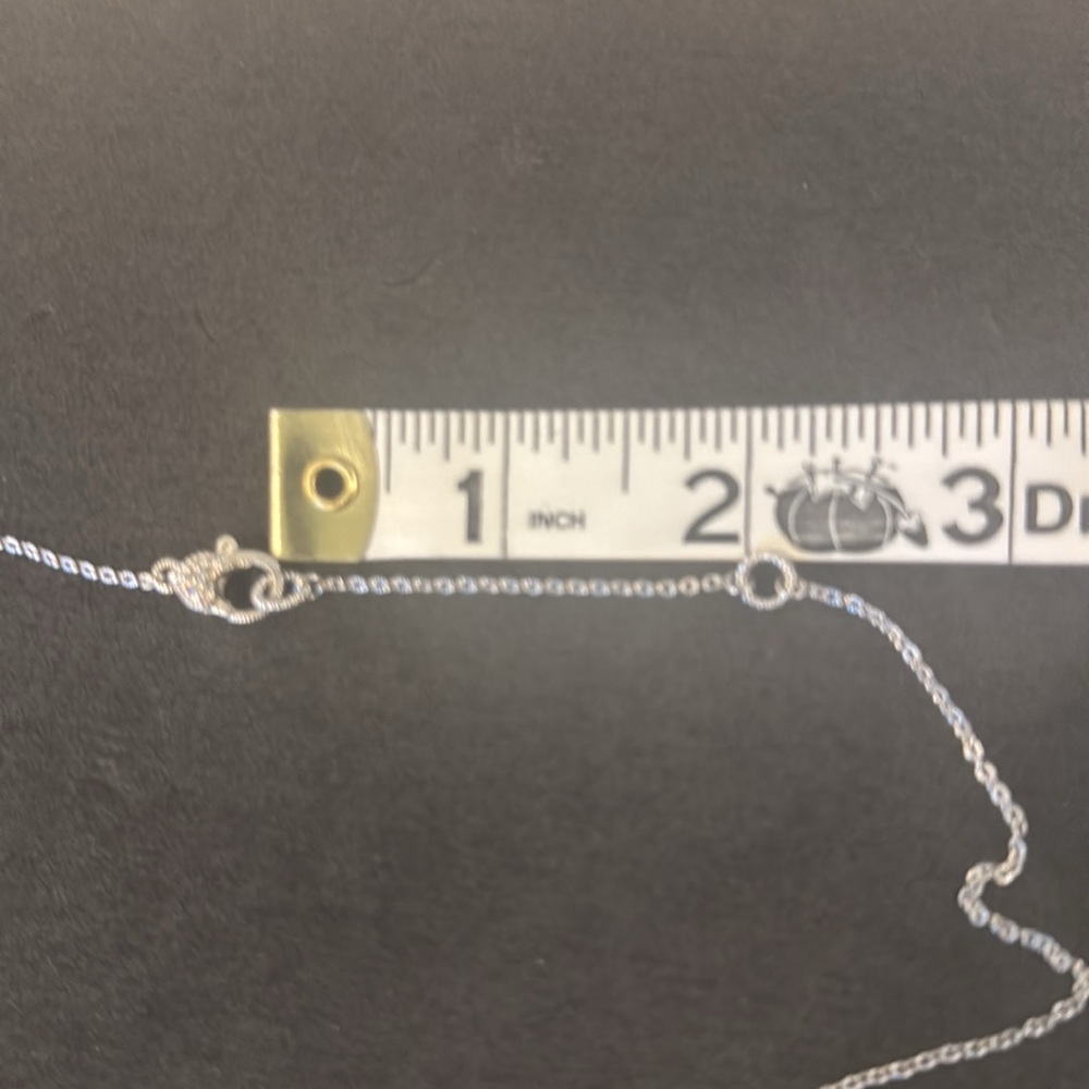 Judith Ripka 925 Necklace with Square Pendant - Picture 5 of 17